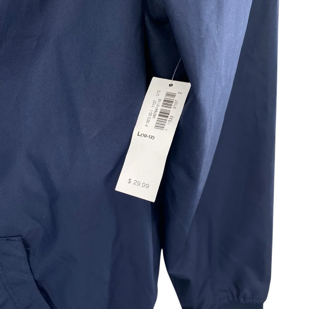 Old Navy Kids Navy Blue Zip Up Jacket New